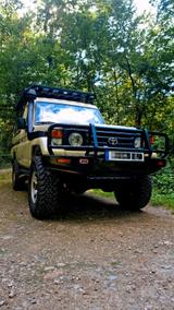 Toyota Land Cruiser  HZJ 78 Camper  Buschtaxi - Toyota Land Cruiser: Hzj 78