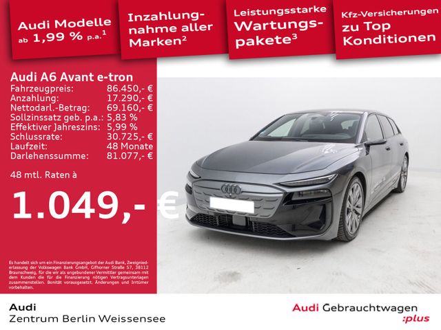 Audi A6 Avant e-tron performance edit one grey*360*