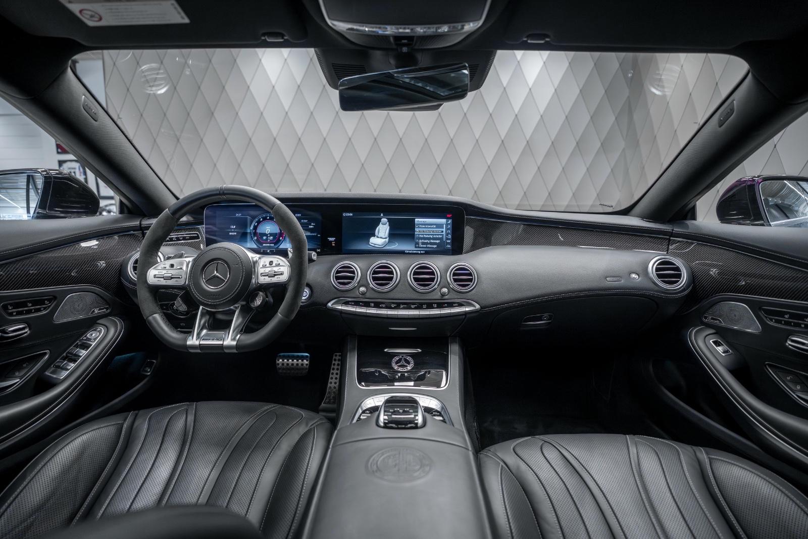 Mercedes-Benz S 63 AMG 4Matic+ Coupe, Carbon, Bur, Pano, HUD