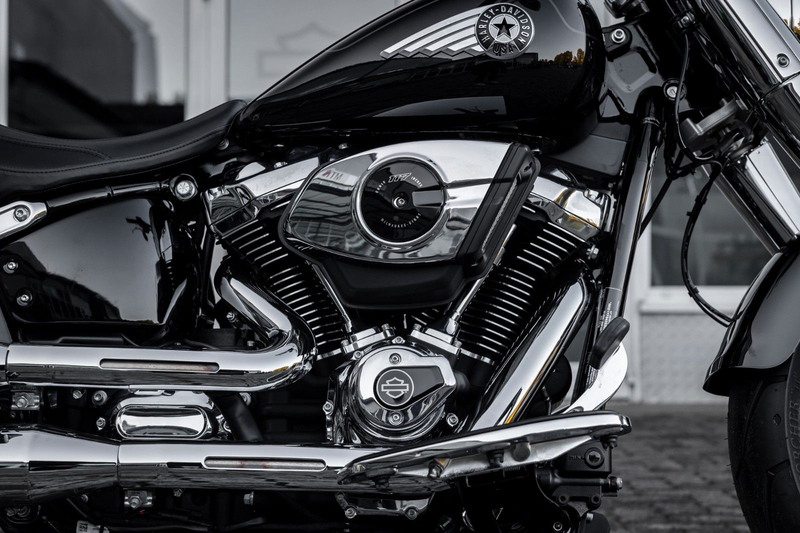Fahrzeugabbildung Harley-Davidson FAT BOY FLFB 117 ci - MY25 - Sofort verfügbar!