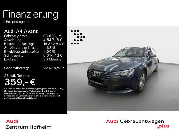 Audi A4 Avant 40 TFSI Sport S tro*HUD*Matrix*Virtual*