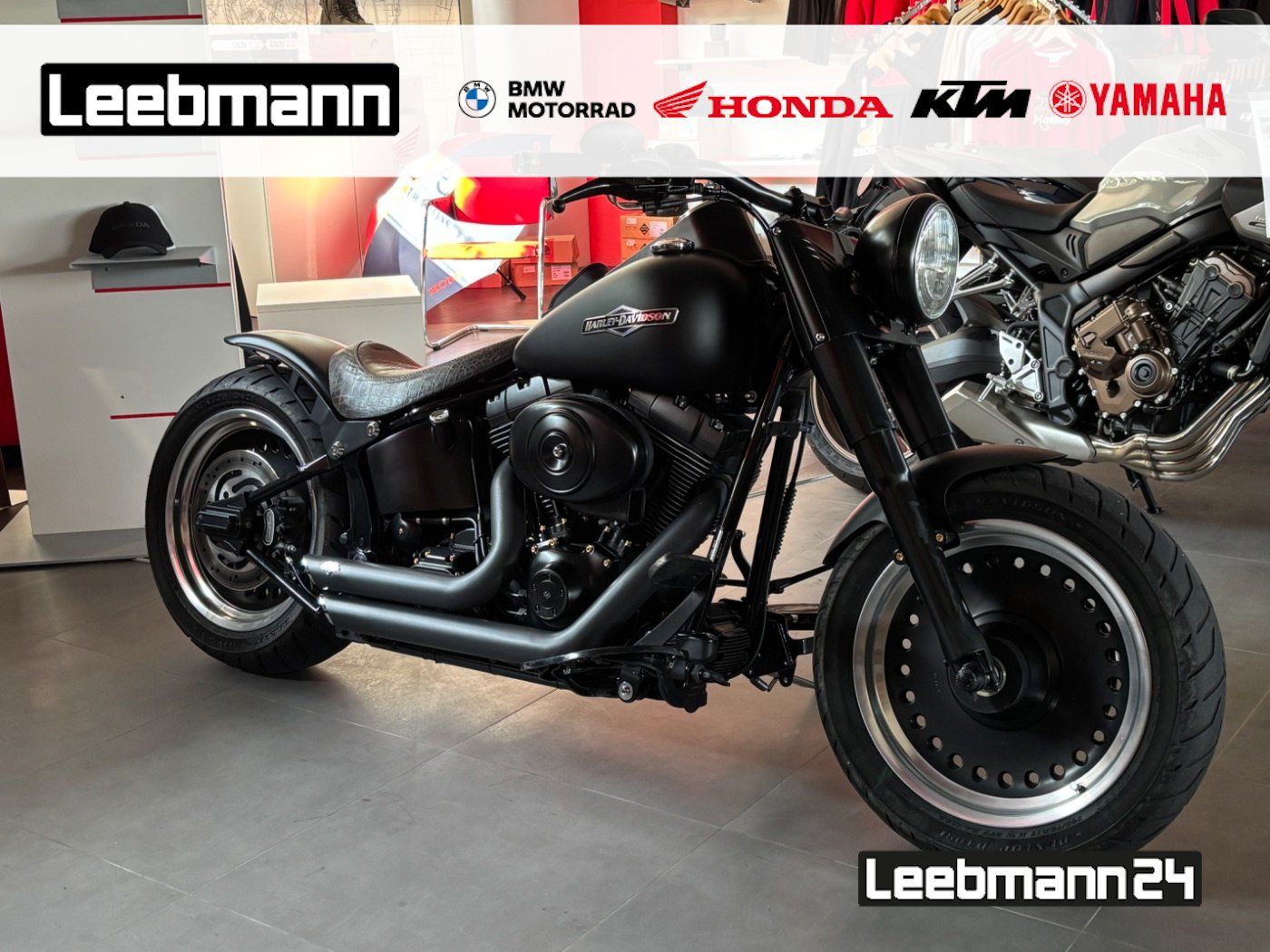 Fahrzeugabbildung Harley-Davidson Heritage Softtail Custom Umbau Fat Boy