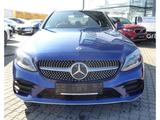 Mercedes-Benz C 300 d AMG-Line Schiebe-Hebedach Leder LED - : Blau, Metallic
