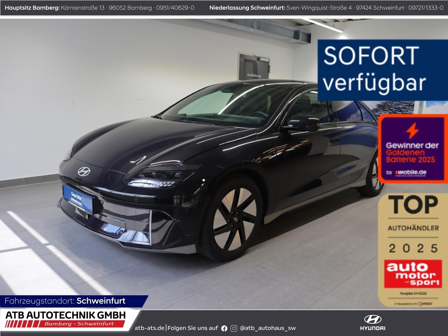 Hyundai IONIQ 6 UNIQ 77,4 kWh 4WD 96,8% SOH HUD Navi