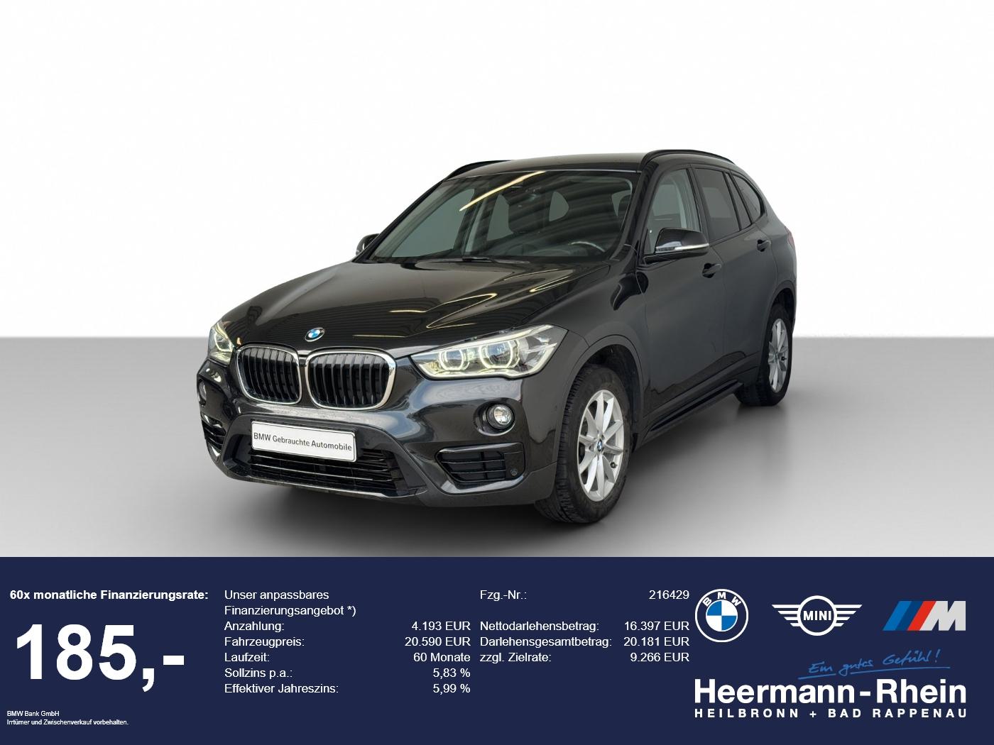 BMW X1 xDrive20dA Sport Line Navi.LED.DriveAss.ParkA