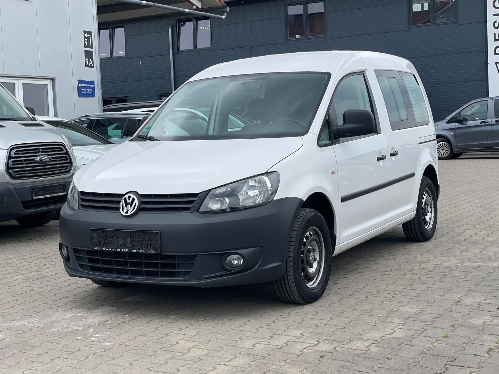 Volkswagen 1,6 TDI Caddy Kasten/Kombi 5Sitze Klima Webasto