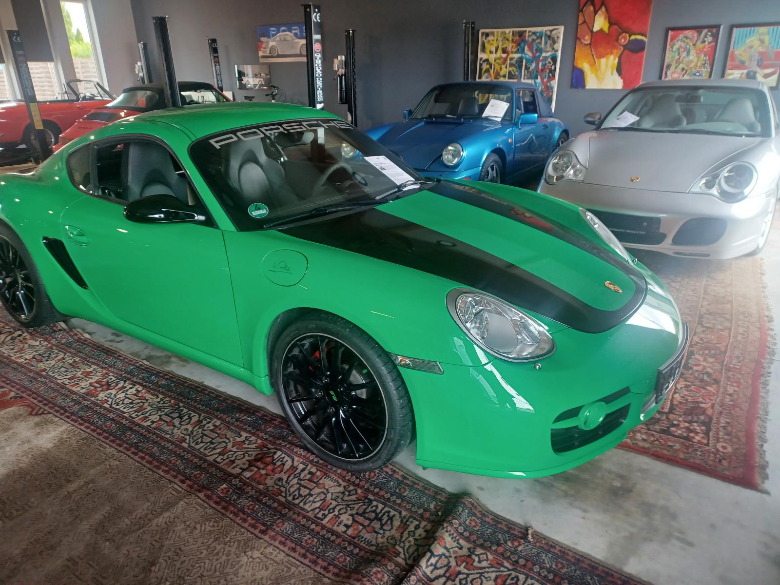 Porsche 987Cayman S Sport deutsch ufrei 4xMichelin NEU