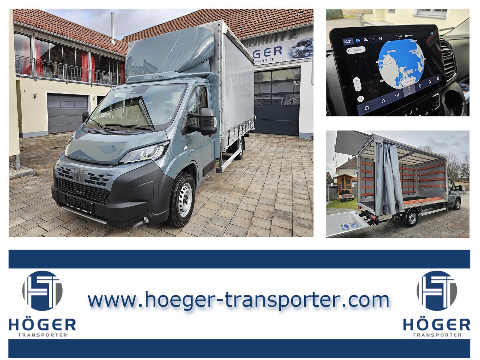 Fiat Ducato 35 MAXI 180 Pritsche Plane LBW BÄR AHK