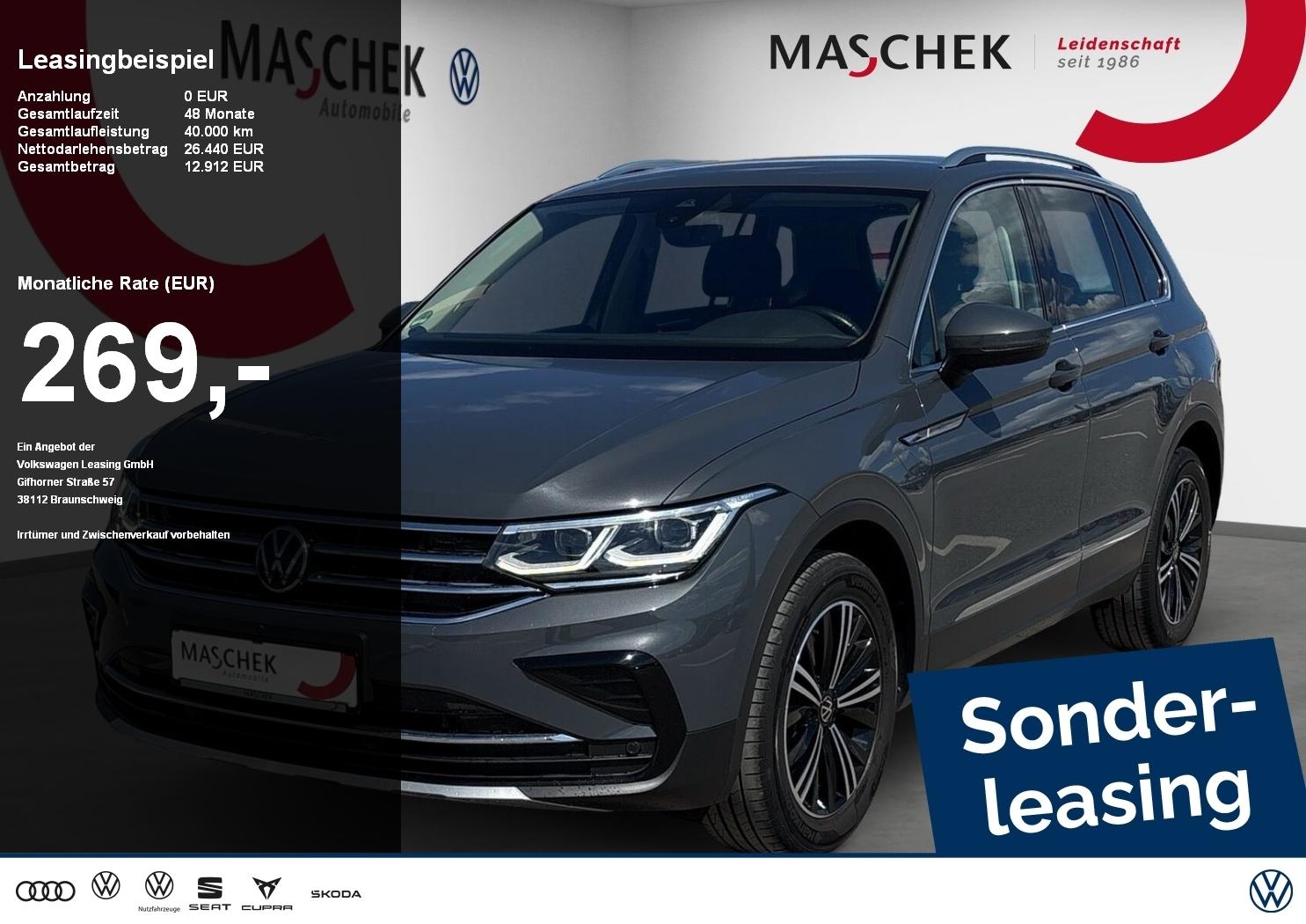 Volkswagen Tiguan Elegance 2.0 TSI 4M DSG Matrix AHK Navi A