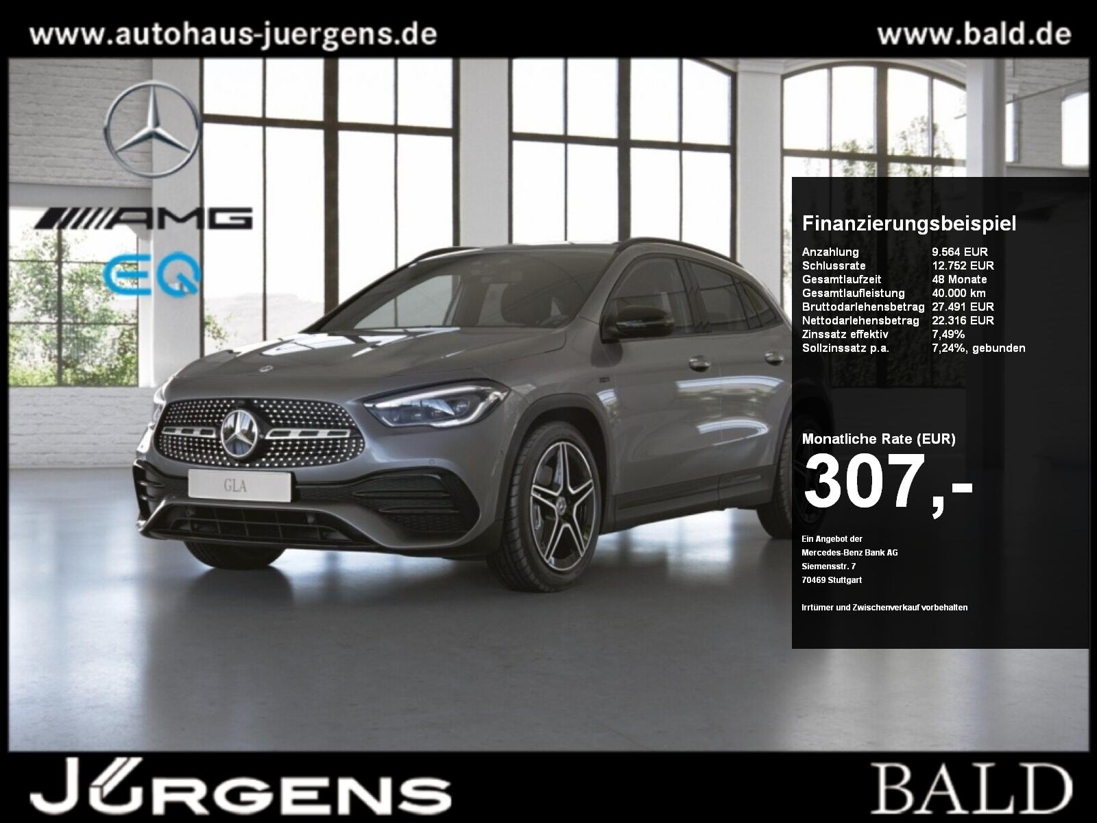 Mercedes-Benz GLA 250 e AMG-Sport/AHK/MLB/Night/Ambiente/19''