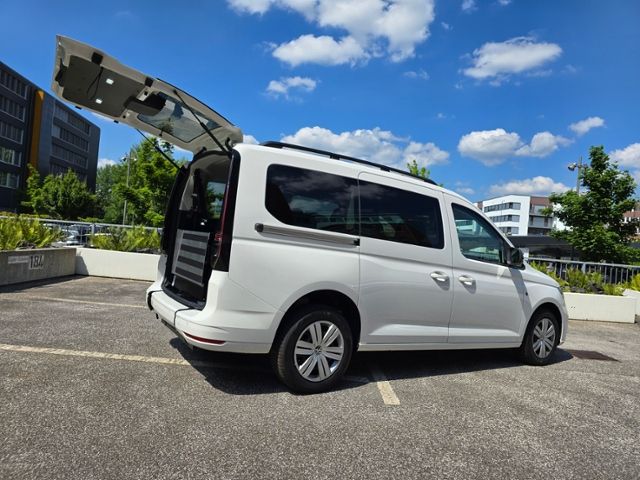 Fahrzeugabbildung Volkswagen Caddy Maxi Heckeinstieg Rollstuhl