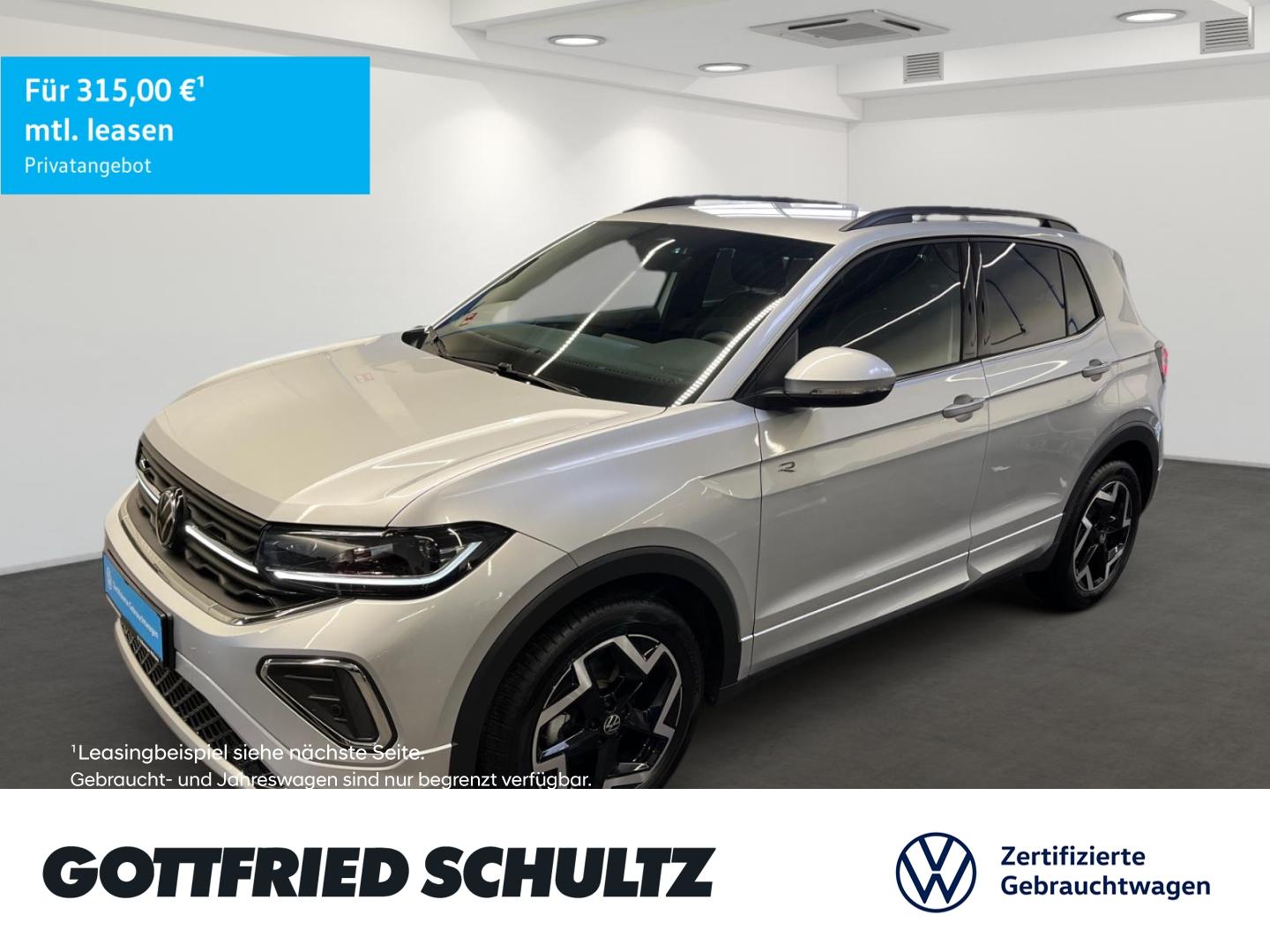 Volkswagen T-Cross 1.5 TSI DSG R-Line Navi Sitzheizung AHK 