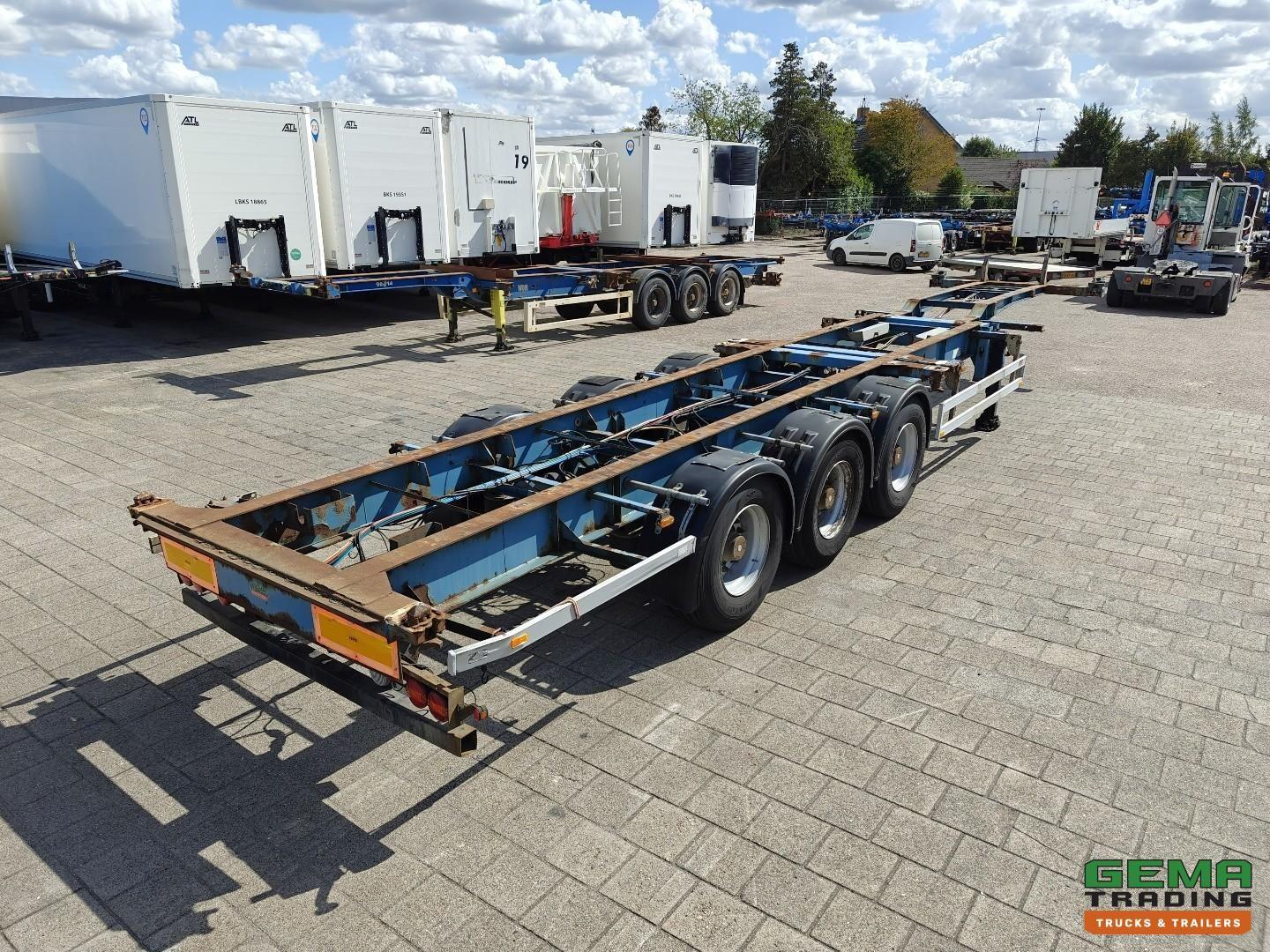 Pacton T3-007 3-Achsen-SAF - Trommelbremsen - Liftachse