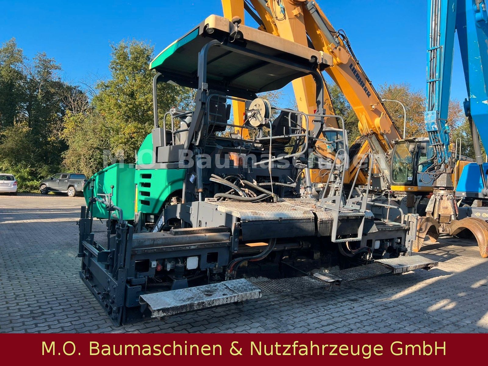 Fahrzeugabbildung Vögele Super 1800-2 / 2x Display / 2x Sensor /2x 50 cm/