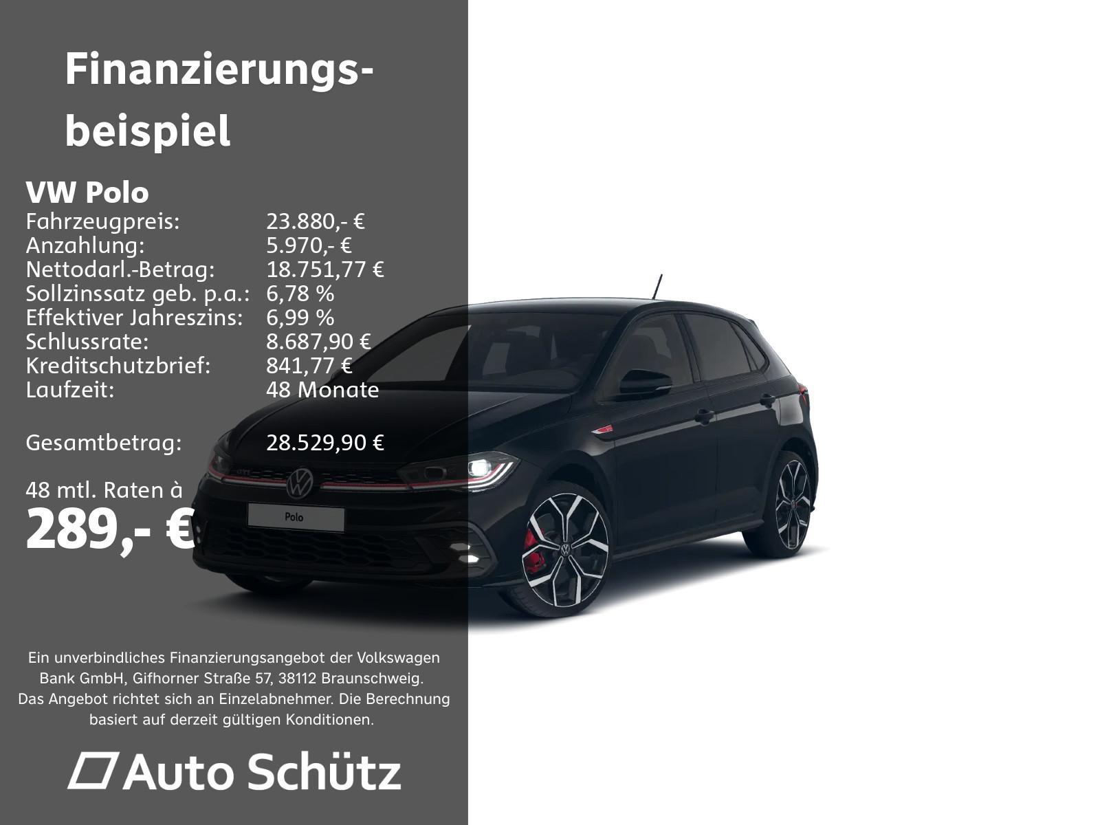 Volkswagen Polo 2.0 TSI GTI+DSG+NAVI+LED+SHZ+PDC