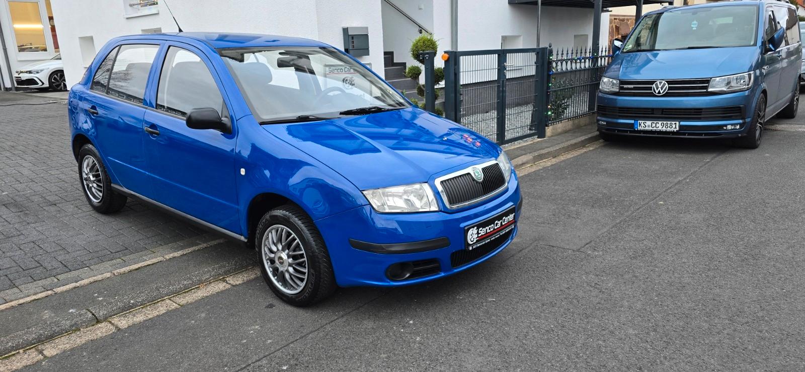 Skoda Fabia I Blau 5 Türig AUTOMATIK TÜV NEU