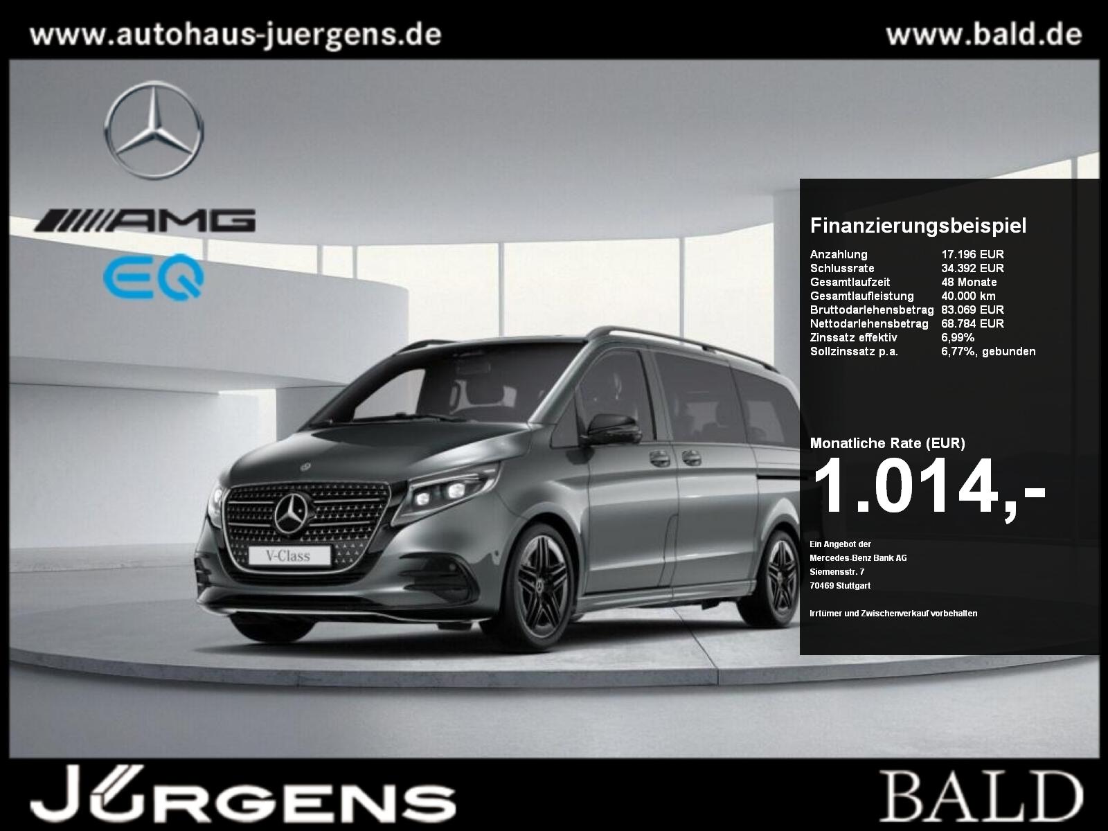 Mercedes-Benz V 300 d 4MATIC AVANTGARDE Lang Avantgarde/lang/4