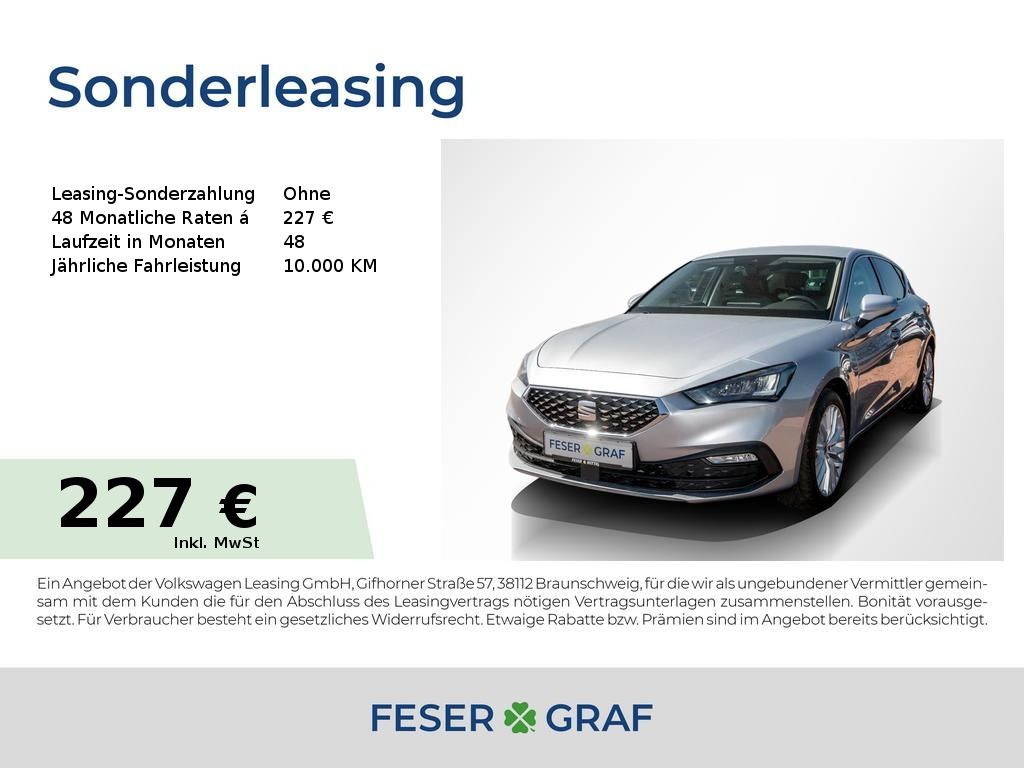 Seat Leon 1.5 eTSI DSG Xcellence LED/Navi/Kamera/ACC