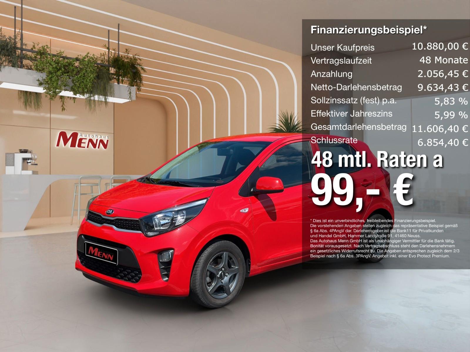 Kia Picanto 1.0 Edition 7 Sitzheizung Klimaanlage