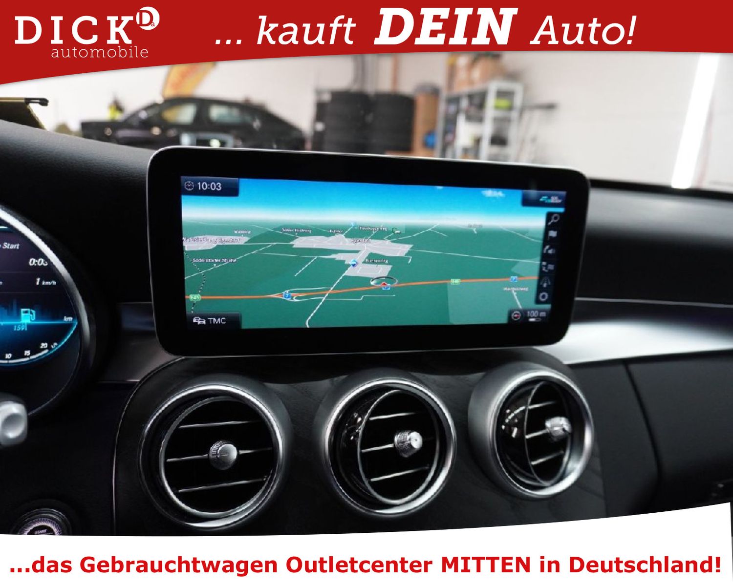 Fahrzeugabbildung Mercedes-Benz C 220d T 9G LED+/VIRTU/ACC/BURMEST/360°/8Fa