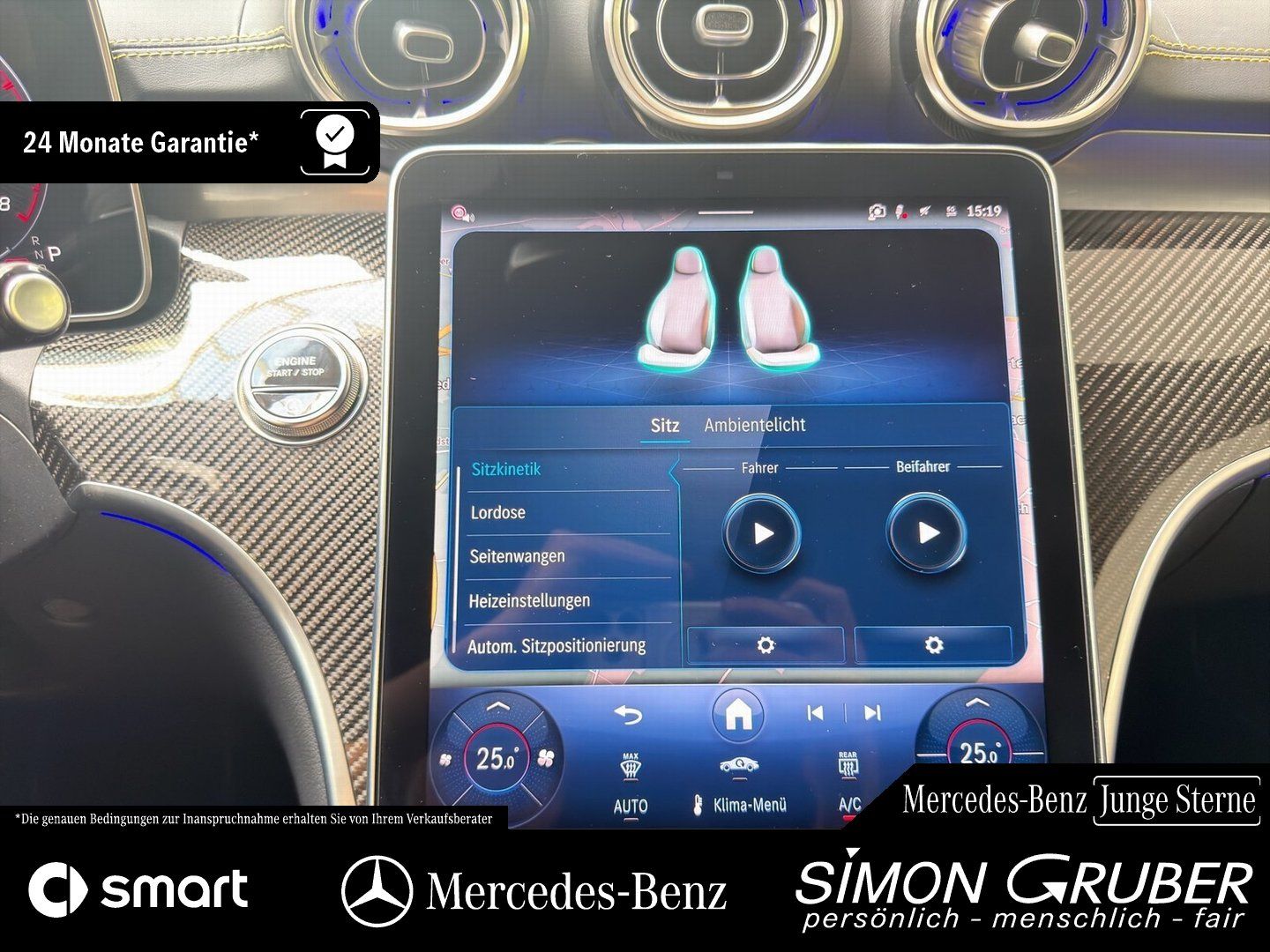 Fahrzeugabbildung Mercedes-Benz CLE 53 4M+ AMG Dyn+ RealSound Performance Sitze