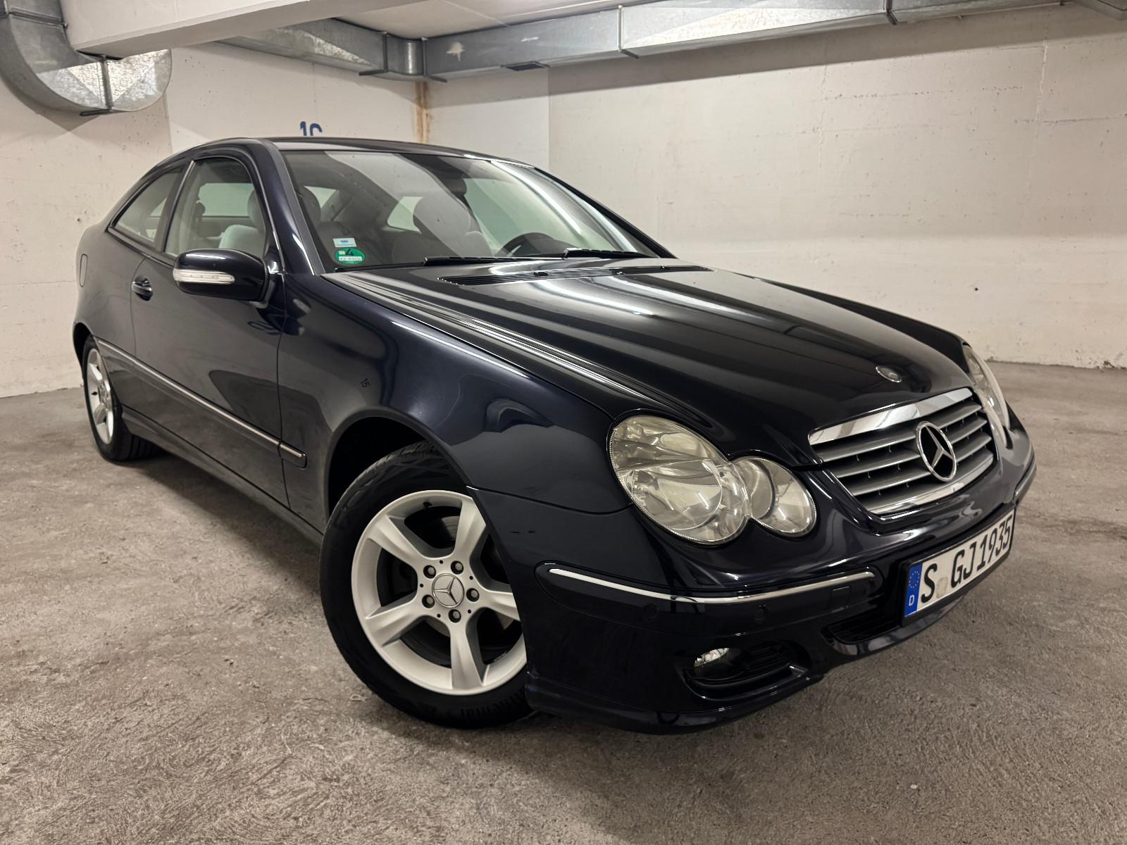 Mercedes-Benz C 180 SPORTCOUPE KOMP.|AUT|NAVI|S-HEFT| 1 HAND