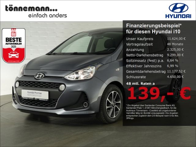 i10 TREND AT+SITZHEIZUNG+LENKRADHEIZUNG+KLIMAANL