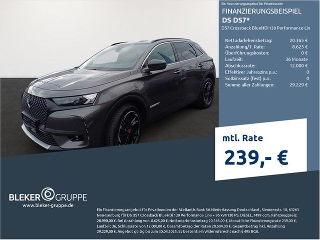 DS Automobiles DS7 BlueHDi 130 Performance Line + Automatik