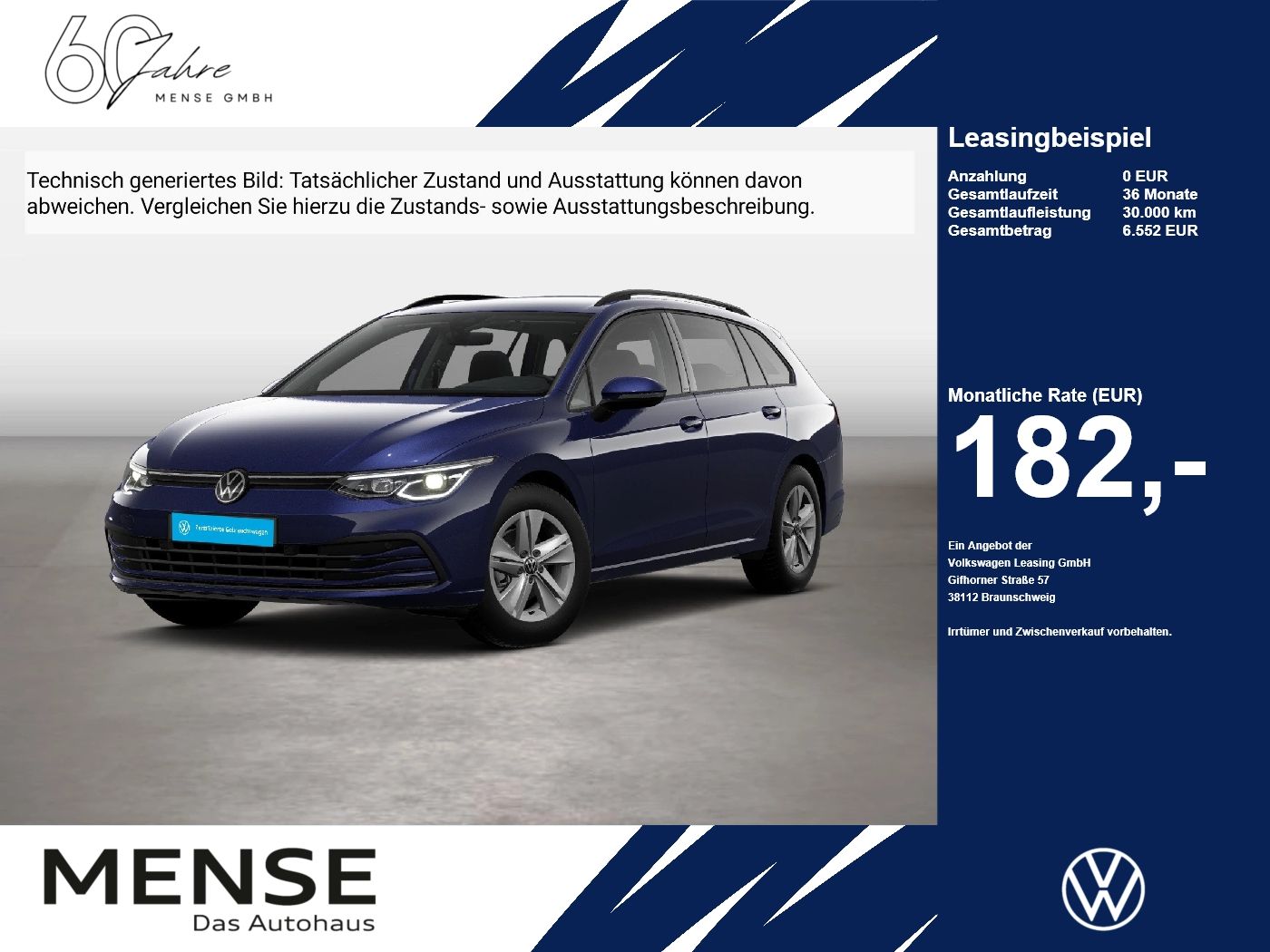 Volkswagen Golf VIII Variant 1.5 eTSI DSG Life CarPlay ACC