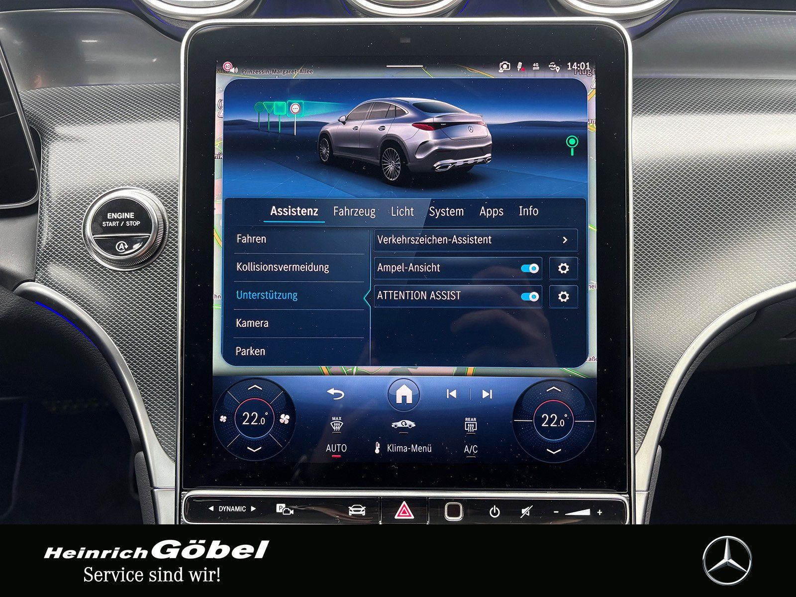 Fahrzeugabbildung Mercedes-Benz GLC 220 d 4M Coupé AMG*AHK*PANO*MEMORY*DIST*360°