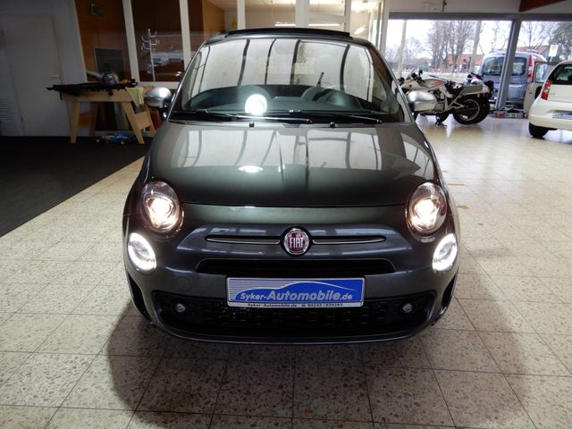 Fiat 500 C TwinAir Rockstar Navi ,Teilleder , 16 Zoll