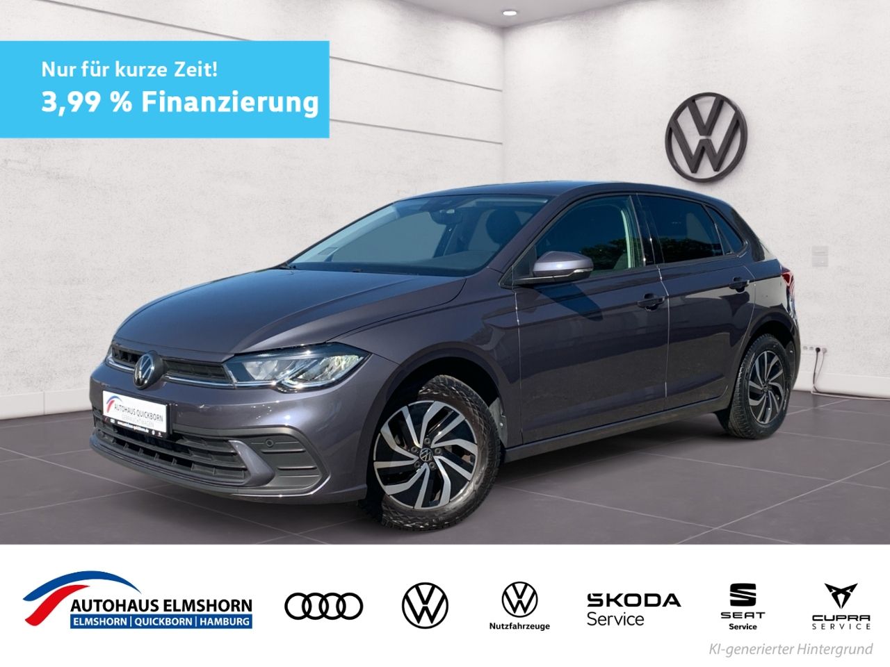 Volkswagen Polo Life 1.0 TSI DSG NAVI SHZ ACC APP IQ.DRIVE