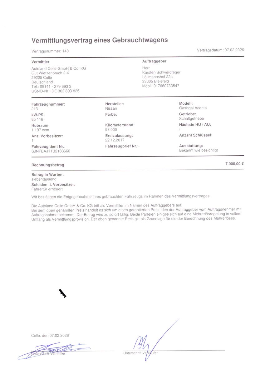 Fahrzeugabbildung Nissan Qashqai Acenta Panorama Kamera DAB Navi Xenon