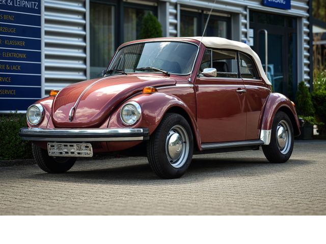 Volkswagen Käfer VW 1303 Cabrio restauriert pfirsichrot !!