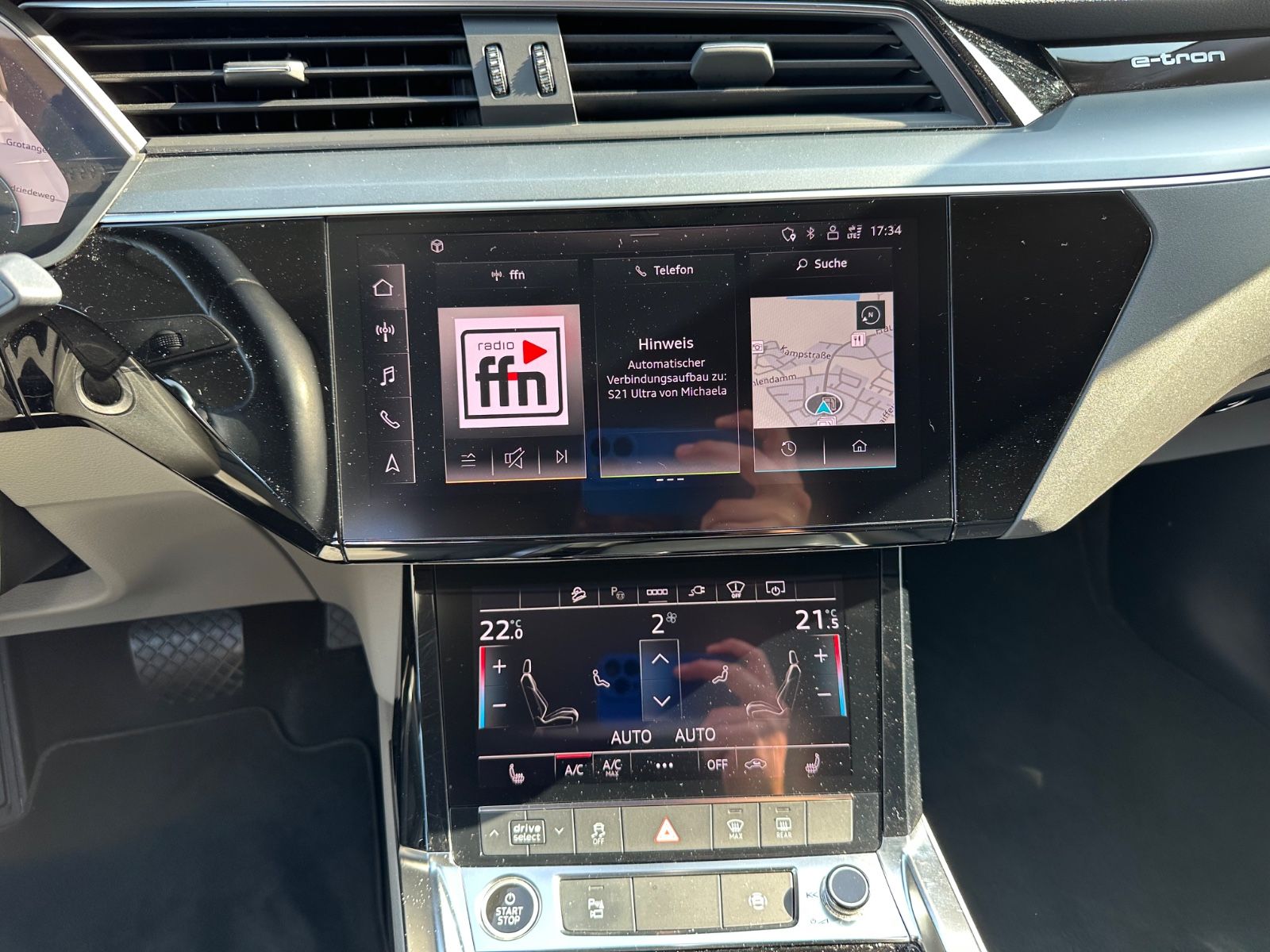 Fahrzeugabbildung Audi e-tron Sportback 50 quattro advanced AHK/ACC/HUD