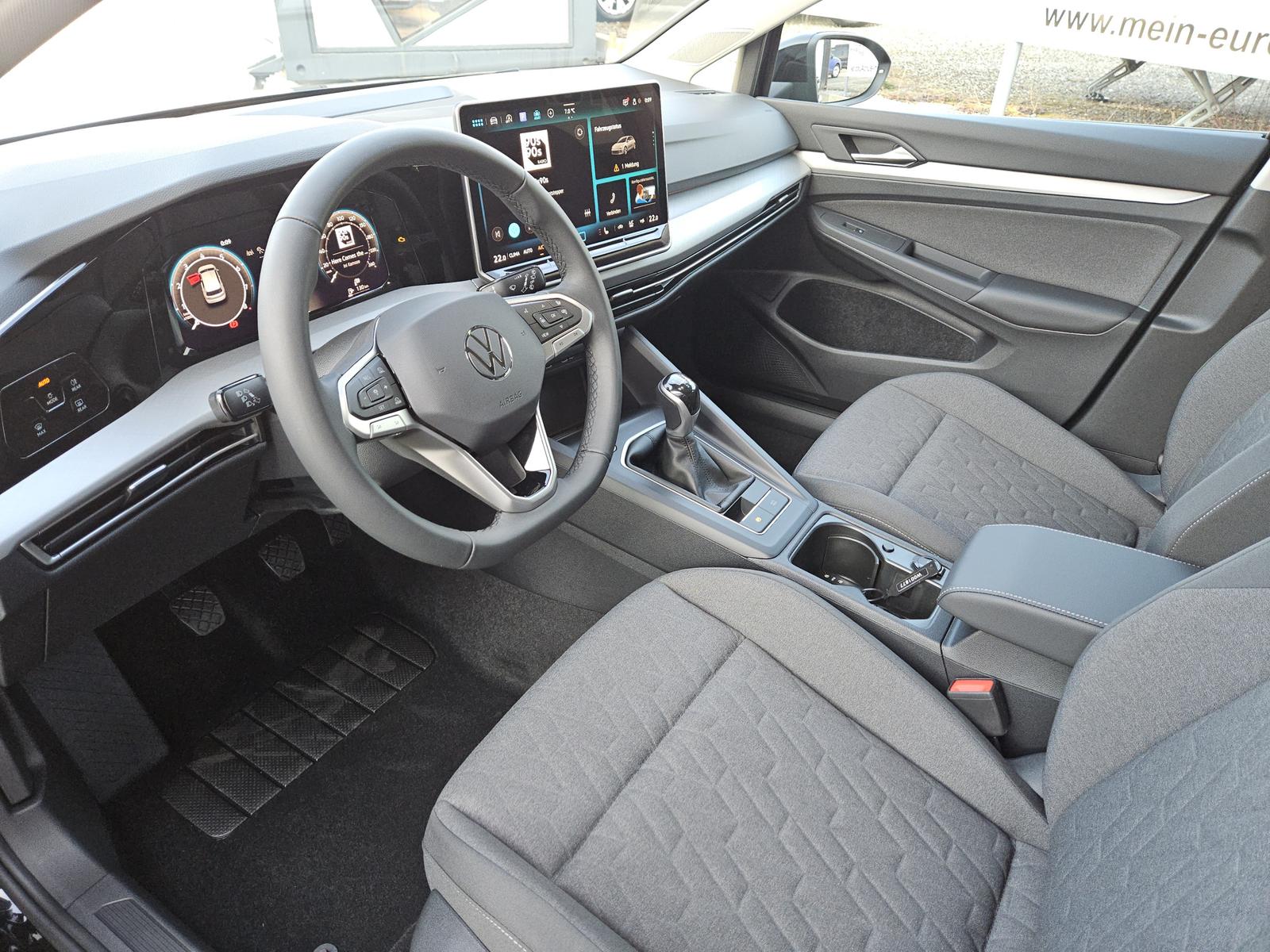 Volkswagen Golf 8 Life 4-türig 1.5 TSi Kamera Parkassist, миниатюра 9
