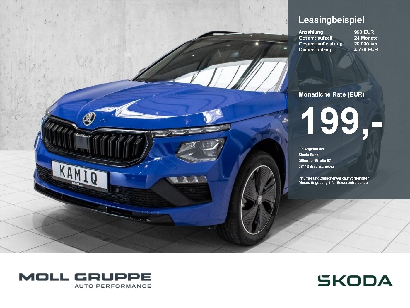 Skoda Kamiq 1.0 TSI Monte Carlo 2xKLIMA ACC AUT ELSITZ