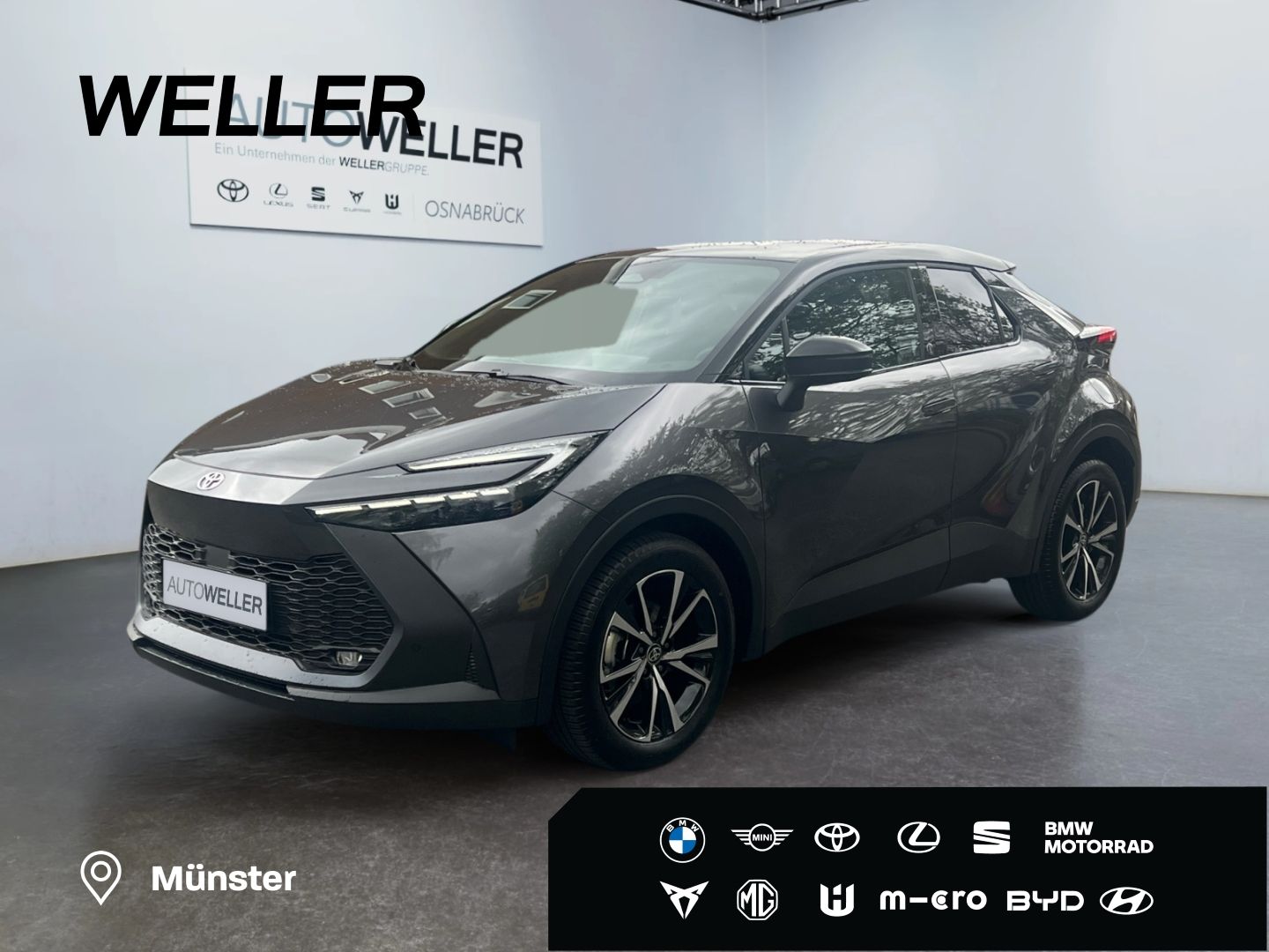 Toyota C-HR Hybrid 1,8 l 4x2 Teamplayer*METALLIC*