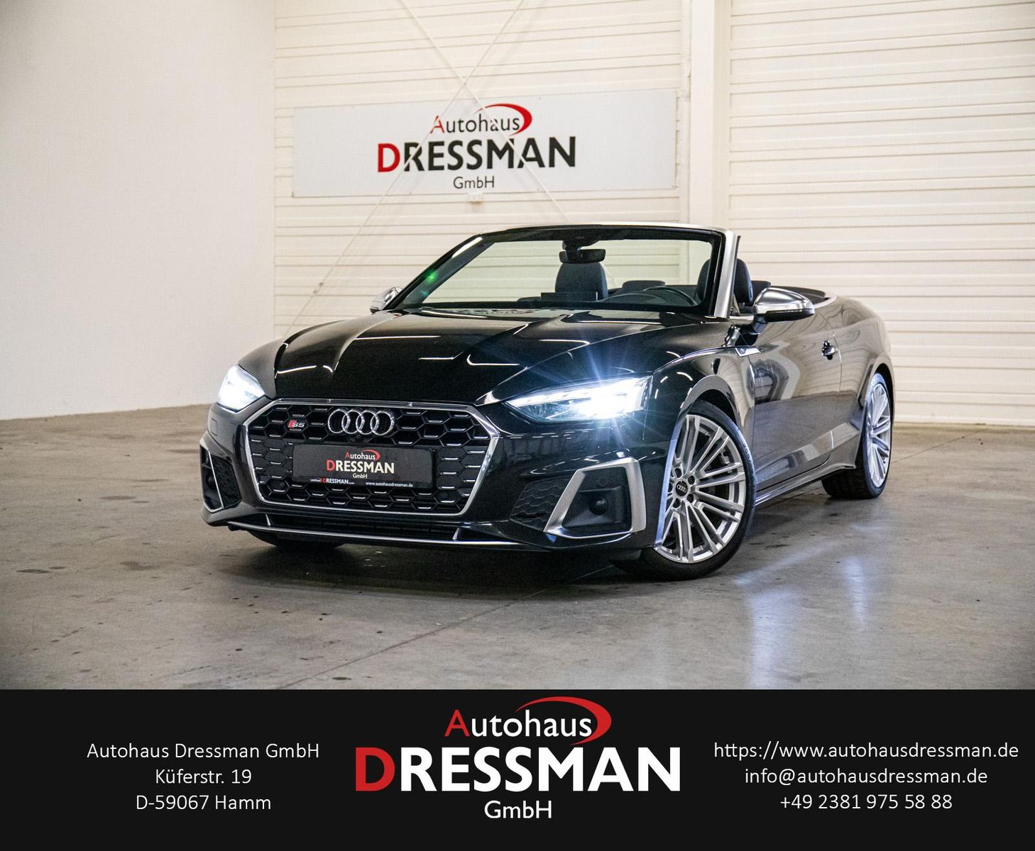 AUDI S5 Cabriolet 3.0 TFSI Quattro MATRIX HuD ACC AHK