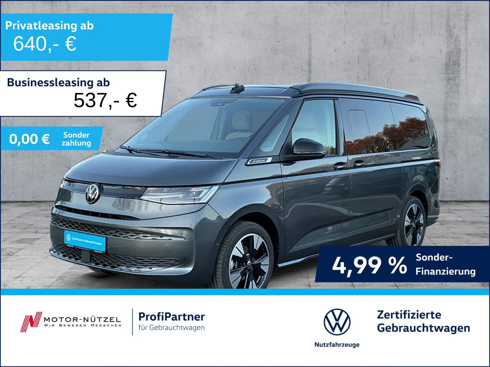 Volkswagen California Beach 2.0 TDI DSG MATRIX+NAVI+AHK+19"