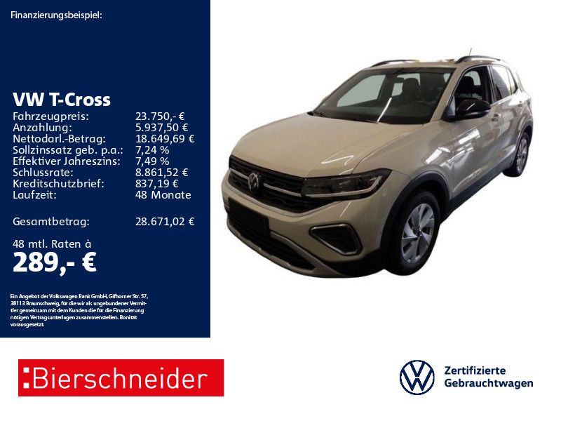 Volkswagen T-Cross 1.0 TSI DSG Goal AHK MATRIX NAVI ACC SHZ foto 1