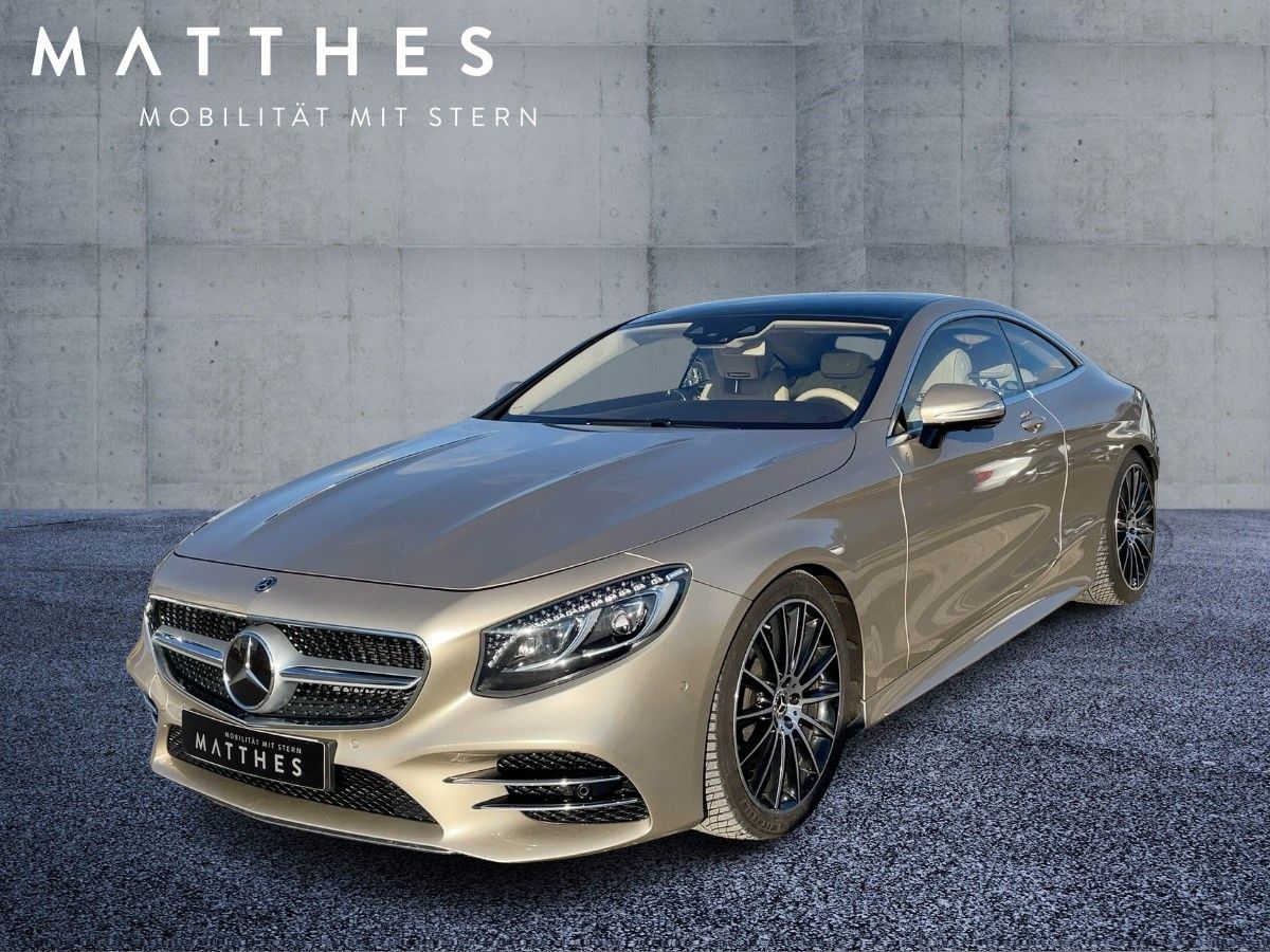 Fahrzeugabbildung Mercedes-Benz S 560 4M Coupe AMG-Unikat-einzigartige Farbkombi