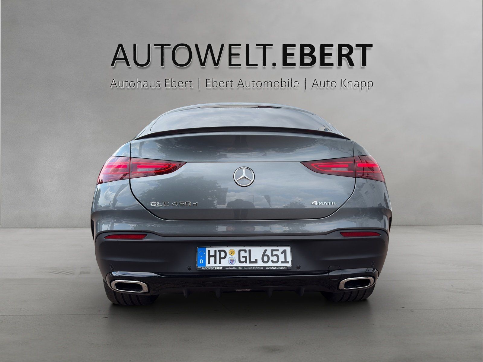Fahrzeugabbildung Mercedes-Benz GLE 450 d 4M Coupé AMG Distr HUD Burm3D PANO AHK