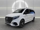 Mercedes-Benz V 300 d 4M STYLE LANG AMG LINE NIGHT+STDHZG+AIRM - weiße Mercedes-Benz V-Klasse