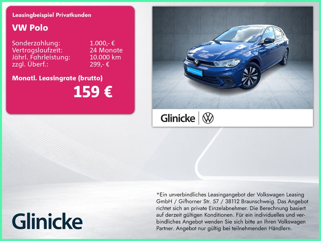 Volkswagen Polo GOAL 1.0 TSI DSG AHK/Nav/Kam/ACC/SHZ/Clima