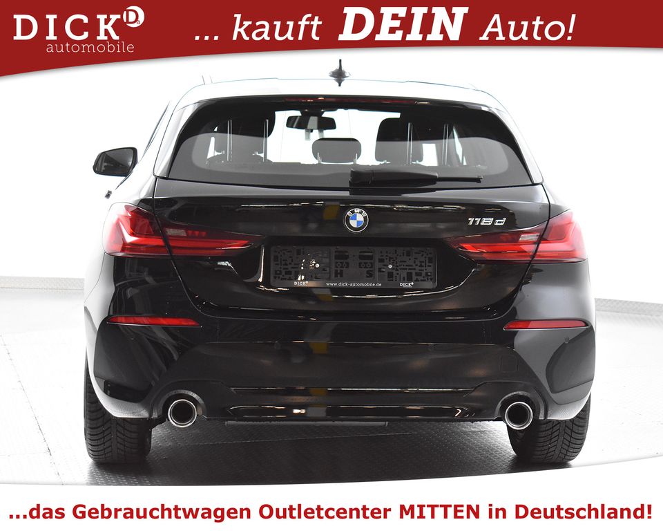 BMW 118 d Advant NAVI PROF+VIRTU+LED+SHZ+PDC+TEMP+MFL