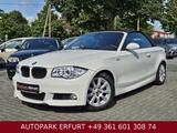 BMW 1 Cabrio 120i M-Packet*Leder*Navi*Phone*Temp - BMW 1er Reihe: Weiß, Cabrio