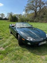 Jaguar XKR BJ 2001 in British Racing Green - Jaguar XKR aus 2001