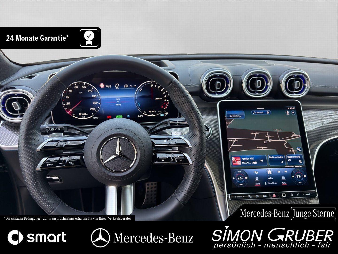 Fahrzeugabbildung Mercedes-Benz C 300 Te AMG Pano Burm HUD Sitzklima Massage AHK