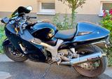 Suzuki Hayabusa GSX 1300 R schwarz metallic top Zustand - SUZUKI GSX1300R HAYABUSA
